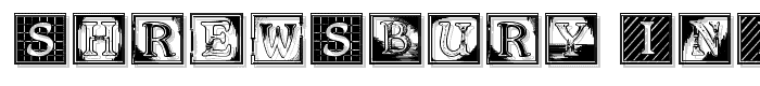 Shrewsbury Initials font